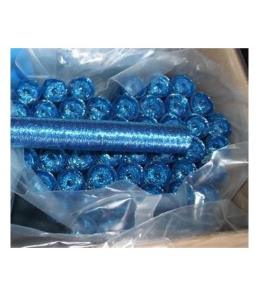 Nojax SU 340 sky-blue opprynket Plasttarm for middagpølse 20m