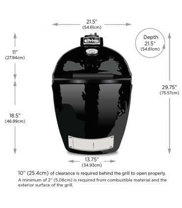 Primo Kamado Round All-In-One