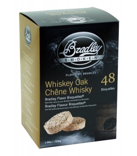 Bradley Røykebriketter av Whiskey Eik 48-pack