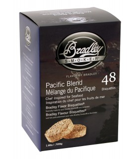Bradley Røykebriketter av Pacific Blend 48-pack
