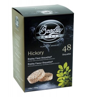Bradley Røykebriketter av Hickory 48-pack