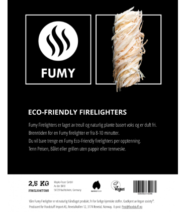 FUMY Eco-Friendly Firelighters  2,5Kg