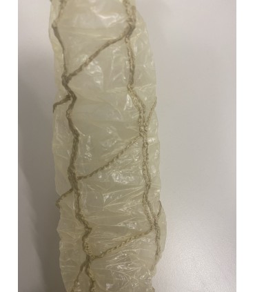 Fibertarm 55 Opprynket med hvitt nett 12,5m