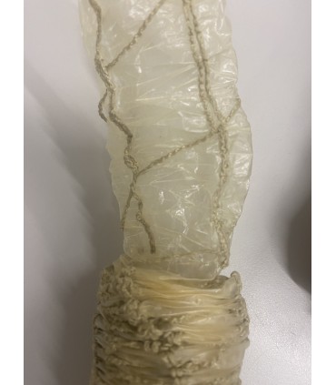 Fibertarm 55 Opprynket med hvitt nett 12,5m