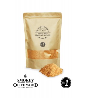 Røykemel av Mandeltre Nº1 - Smokey Olive Wood