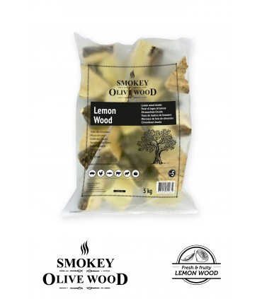 Wood Chunks Sitrontre Nº5 1,5kg - Smokey Olive Wood