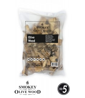 Wood chunks Oliventre Nº5 1,5kg - Smokey Olive Wood