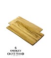 2 stk Grillplanker Oliventre  - Smokey Olive Wood