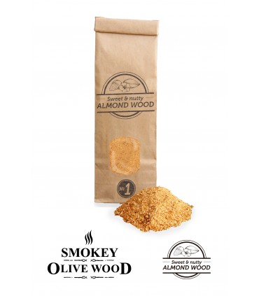 Røykemel av Mandeltre Nº1 - Smokey Olive Wood
