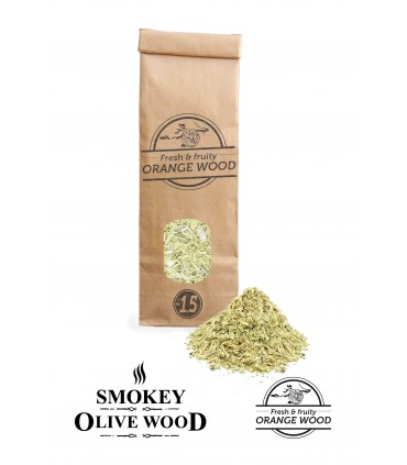Røykemel av Appelsintre Nº1.5 for Røykpistol  - Smokey Olive Wood