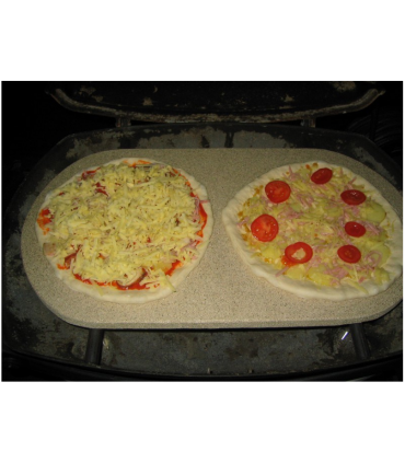 Fredstone Pizzastein Oval Large