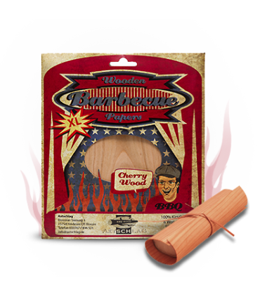 Grillpapir Kirsebær  -Wooden Papers