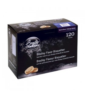 Bradley Røykebriketter av Special Blend 120-pack