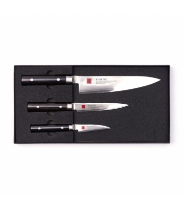 Kasumi Damask Gavesett Santoku 3 stk