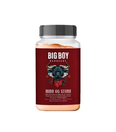 Big Boy BBQ Rubb og Stubb 750gr