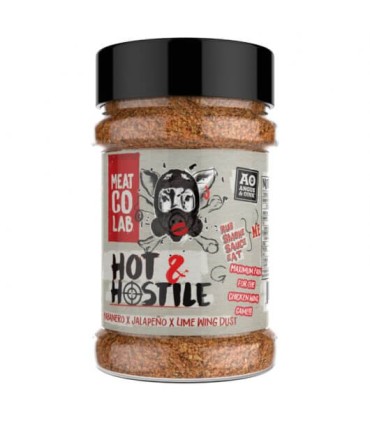 HOT & HOSTILE Rub 200 Gr. fra Angus & Oink