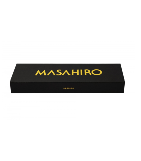 Masahiro kitchen knifes sett Black