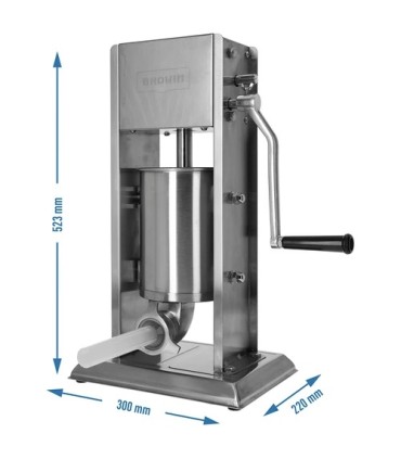 Premium vertikal Pølsestapper, 3 L