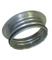 Rørtilkopling for røykskap 125mm (Holmsmoker)