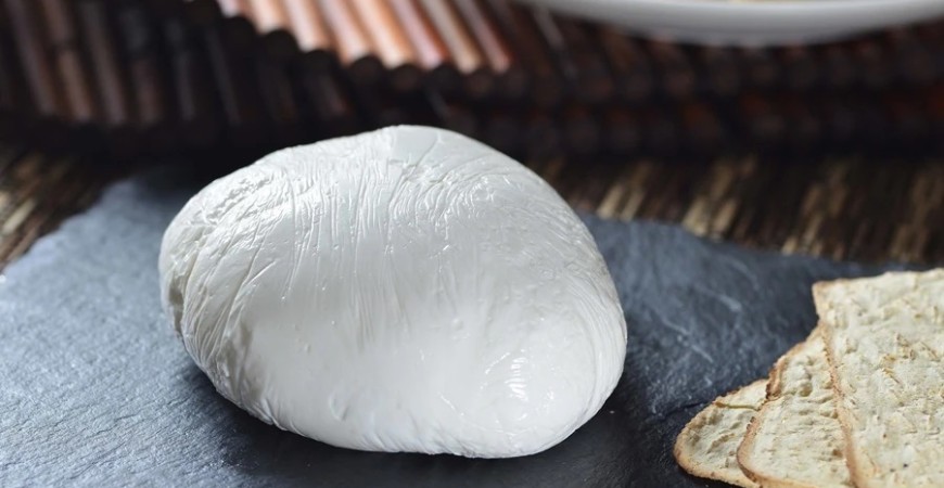 Fersk hjemmelaget mozzarella