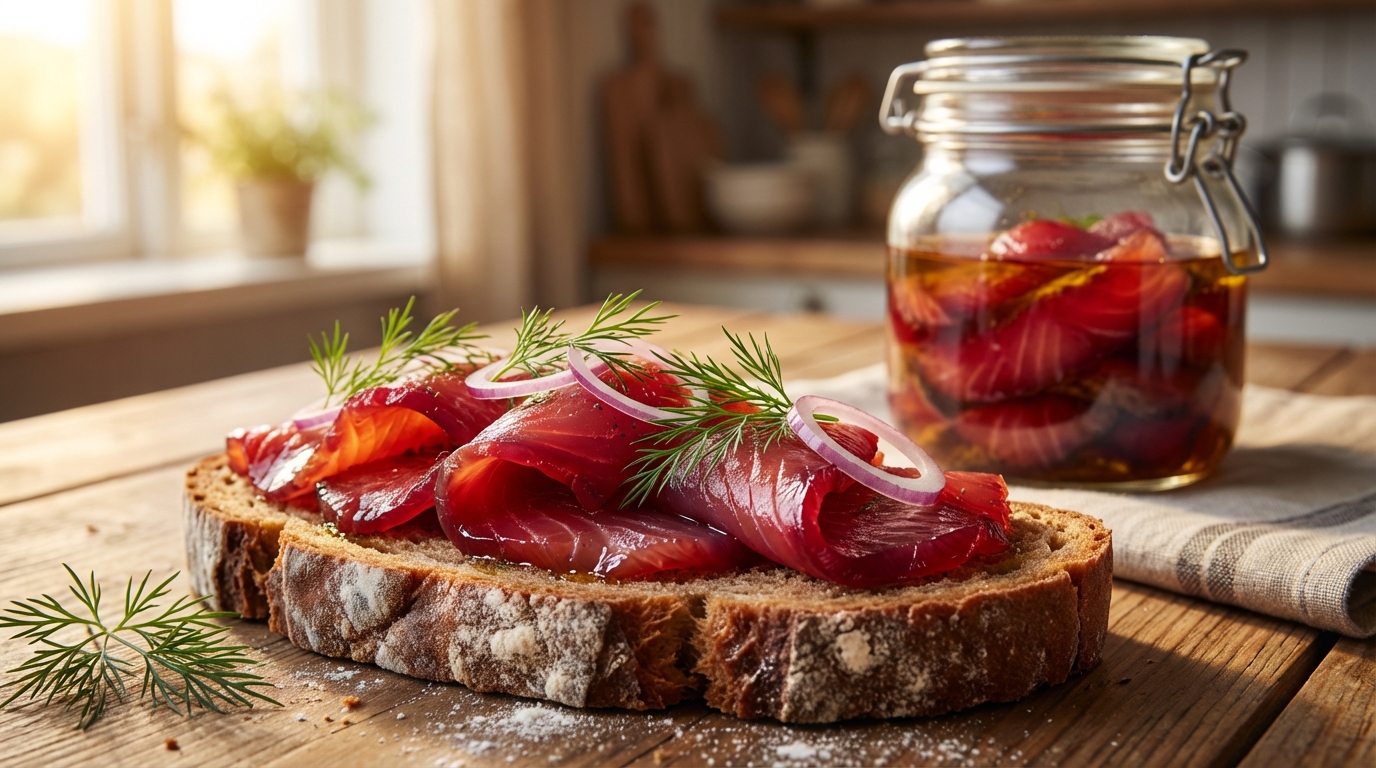 Hjemmelaget Seilaks (Skomakerlaks)