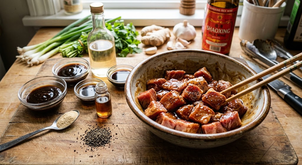 Asiatisk svinemarinade