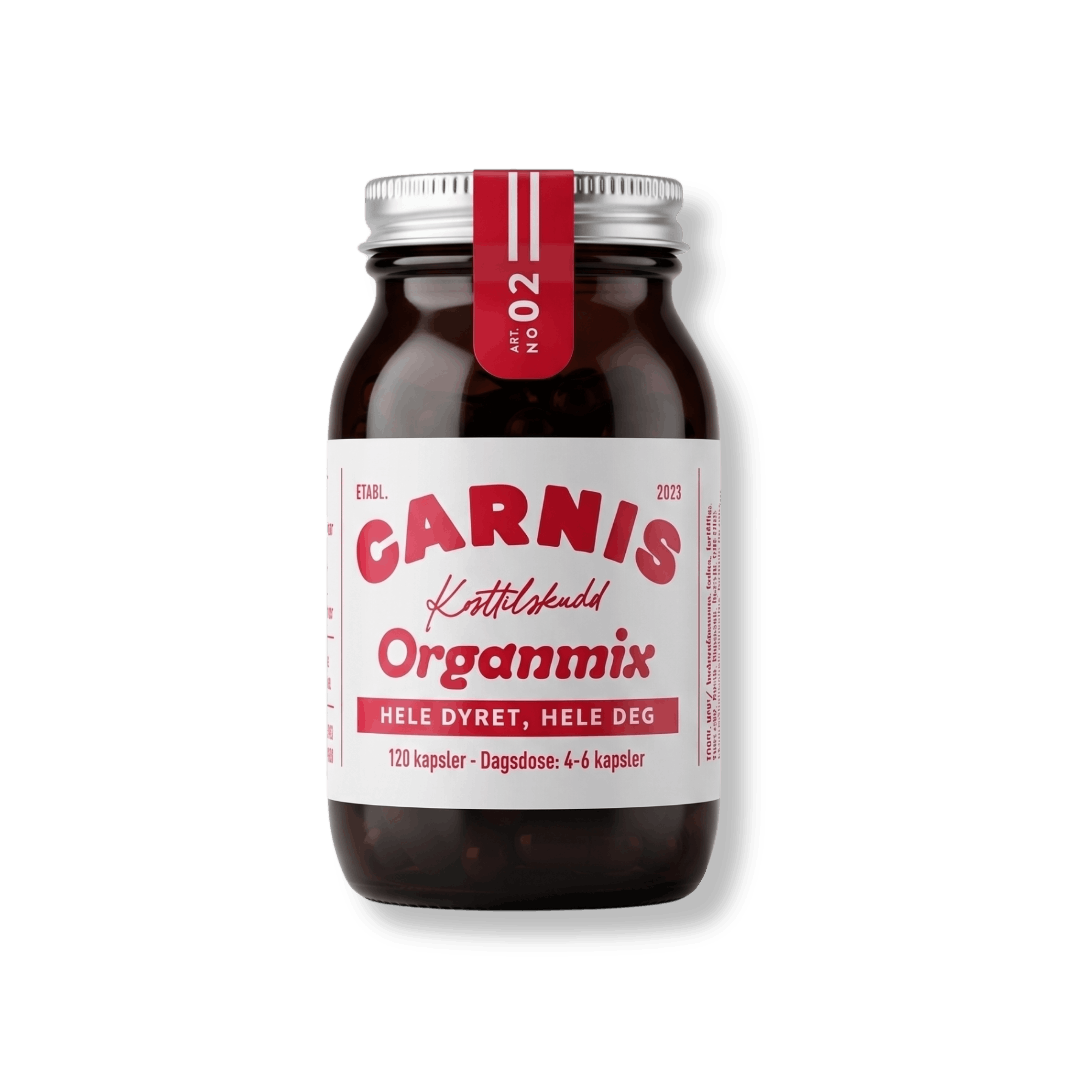 Carnis Organmix, 120 kapsler
