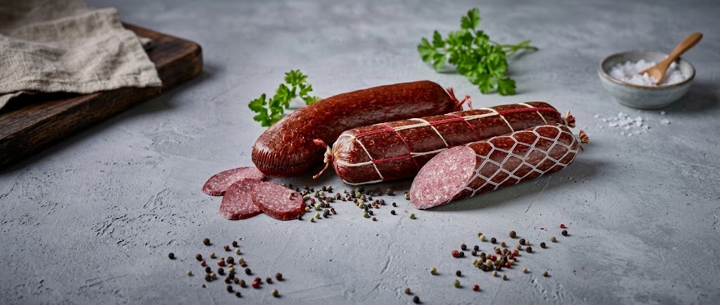 Rødvinsspekepølse Proff oppskrift for hjemmelaget spekemat